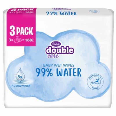 VLAZNE MARAMICE BABY WATER CARE 3*56 VIOLETA
