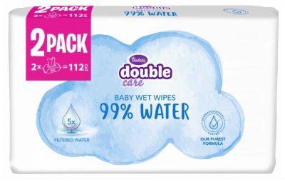 VLAŽNE MARAMICE BABY WATER CARE VIOLETA 2X56