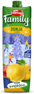 SOK FAMILY DUNJA I JABUKA 1L BRIK NECTAR