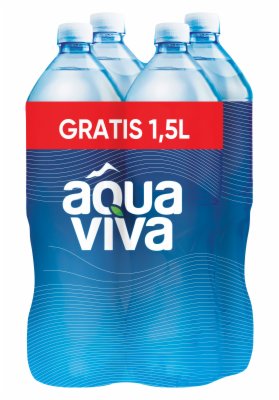 VODA AQUA VIVA NEGAZIRANA 1,5L 3+1 GRATIS PET
