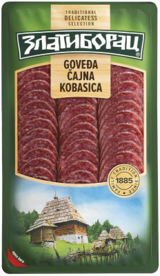 ČAJNA KOBASICA GOVEĐA SLAJS ZLATIBORAC 100G