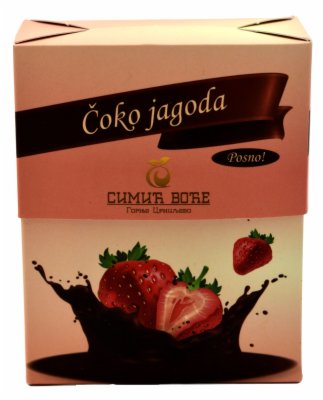 JAGODA ČOKOLADIRANA OSMOTSKI SUŠENA 100G