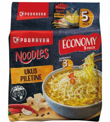 NUDLE KOKOŠIJE PODRAVKA 375G