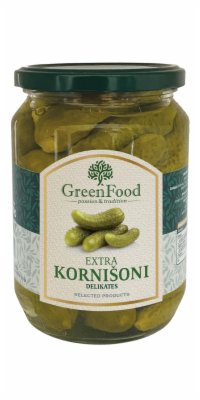 KORNISONI EXTRA 3-6CM GREEN FOOD 670G