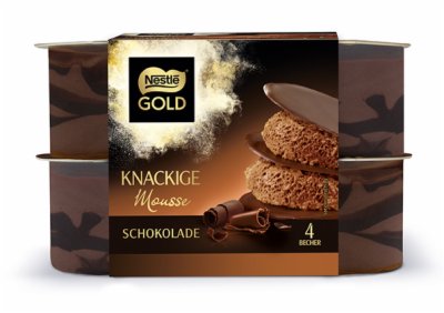 DESERT NESTLE GOLD MOUSSE SCHOKO 4X57G