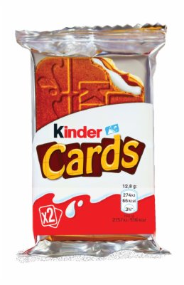 NAPOLITANKE KINDER CARDS  26G