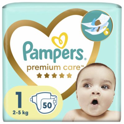 PELENE PAMPERS PREMIUM 1 VP 2-5KG 50/1