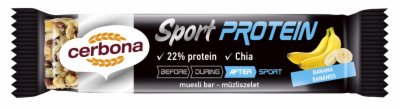 PROTEIN BAR BANANA 35G CERBONA