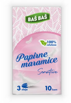 PAPIRNE MARAMICE SENSITIVE BAS BAS 1/1