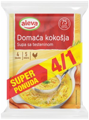 SUPA BISTRA KOKOŠIJA DOMAĆA ALEVA 180G 4/1