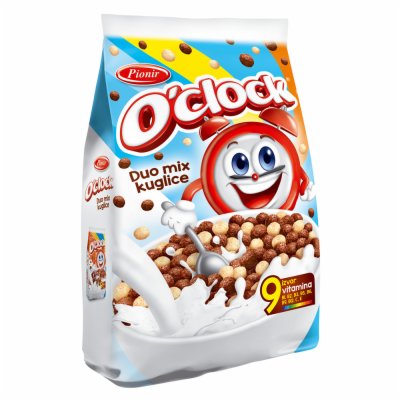 ŽITARICE DUO MIX KUGLICE CHOCO O CLOCK 420G