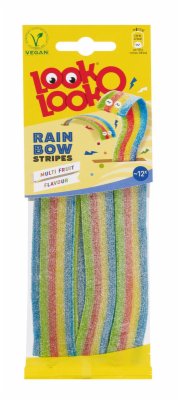 BOMBONE GUMENE SOUR STRIPES RAINBOW LOL  90G