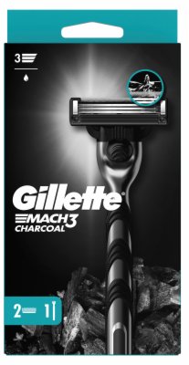BRIJAČ MUŠKI MACH3 CHARCOAL 2UP GILLETTE