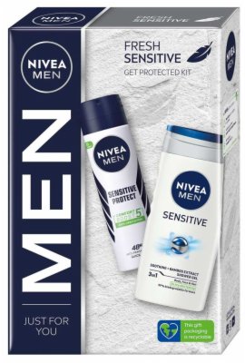 POKLON PAKET MEN FRESH SENSITIVE BOX NIVEA