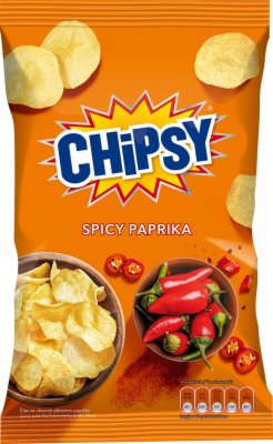 ČIPS PLAIN SPICY PAPRIKA CHIPSY 140G