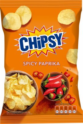 CIPS SPICY PAPRIKA CHIPSY 60G
