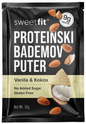 PUTER PROTEIN BADEMOV VANILA&KOKOS SWEETFIT 32G
