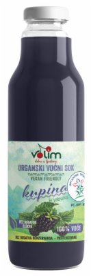 SOK ORGANSKI VOĆNI KUPINA VOLIM 750ML