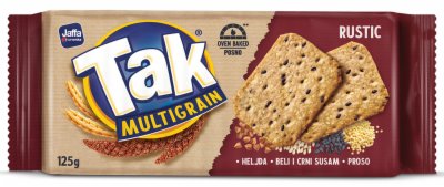 KREKER MULTIGRAIN RUSTIC TAK 125G