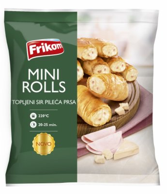 SMRZNUTI MINI ROLLS SIR PILEĆA PRSA FRIKOM 500G