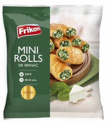 SMRZNUTI MINI ROLLS SIR SPANAĆ FRIKOM 500G