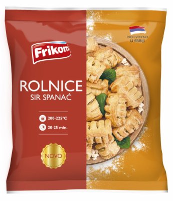 SMRZNUTE ROLNICE SIR SPANAĆ FRIKOM 800G