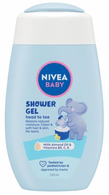 KUPKA ZA BEBE HEAD TO TOE NIVEA 200ML