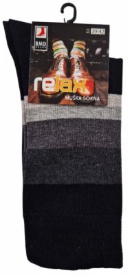 ČARAPE MUŠKE RELAX SOKNA BMD 39-42