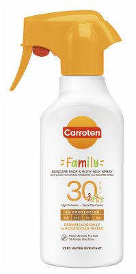 MLEKO ZA SUNC. FAMILY TRIGER SPF30 CARROTEN 270ML