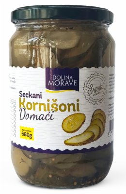 KORNIŠONI SECKANI DOLINA MORAVE 680G