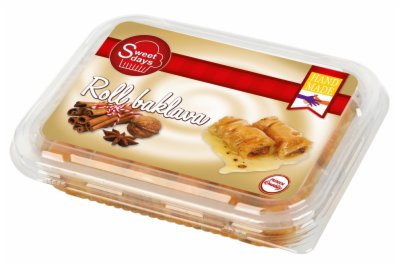 KOLAČI ROLL BAKLAVA SWEET DAYS 400G