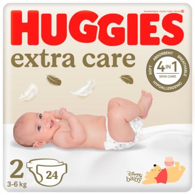 PELENE ZA DECU ELITE SOFT 2 3-6KG HUGGIES 24/1