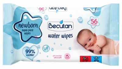 VLAŽNE MARAMICE BABY AQUA PURE BECUTAN 56/1