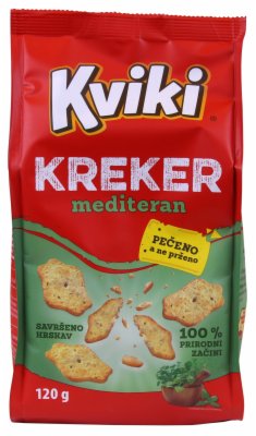 KREKERI MEDITERANSKI KVIKI  120G