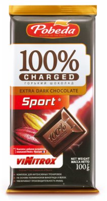 ČOKOLADA CRNA SPORT POBEDA 100G