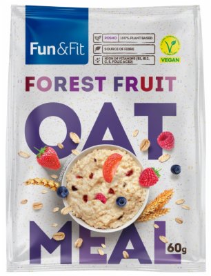 KAŠA OVSENA ŠUMSKO VOĆE FUN&FIT 60G