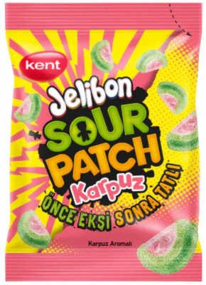 BOMBONE GUMENE SOUR PATCH LUBENICA KENT 80G