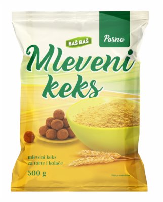 KEKS MLEVENI  BAŠ BAŠ 500G