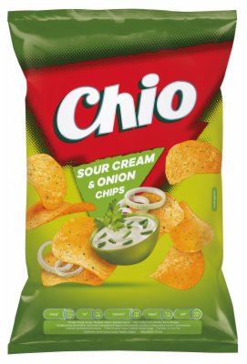 ČIPS SOUR CREAM&ONION CHIO 80G