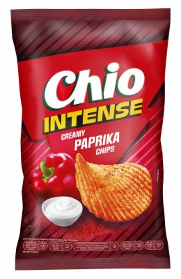 ČIPS INTENSE CREAMY PAPRIKA CHIO 120G