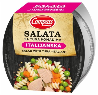 TUNA SALATA ITALIANA COMPASS 160G