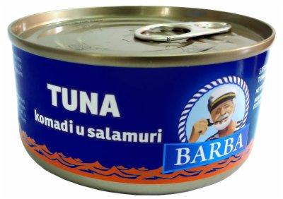 TUNA KOMADI U SOPSTVENOM SOKU BARBA 170G