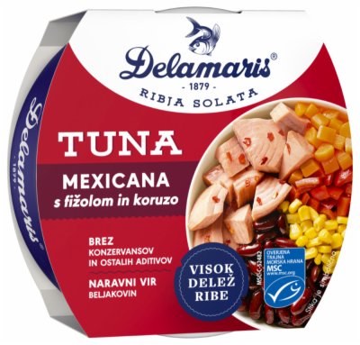 TUNA SALATA MEXICANA DELAMARIS 170G