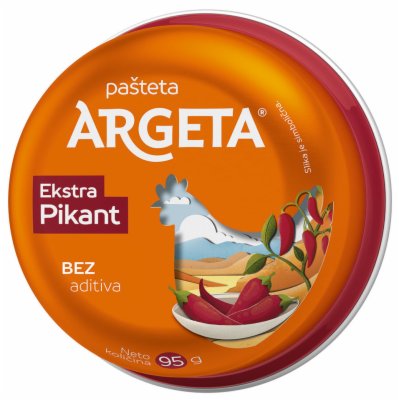 PASTETA KOKOSIJA EXTRA PIKANT ARGETA 95G