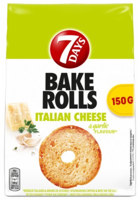 HLEB BAKE ROLLS ITALIAN CHEESE&GARLIC 150G