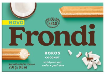NAPOLITANKE VAFEL KOKOS FRONDI 250G