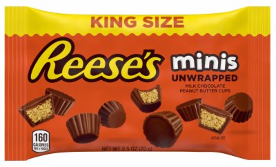 ČOKOLADNE KAPICE MINI MINI KING SIZE REESE-S 70G