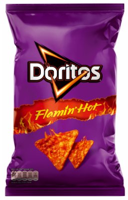 ČIPS TORTILJA FLAMING HOT DORITOS 85G