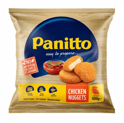 SMRZNUTI PILEĆI NUGGETS PANITTO 500G