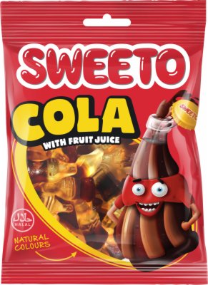 BOMBONE GUMENE COLA SWEETO 80G